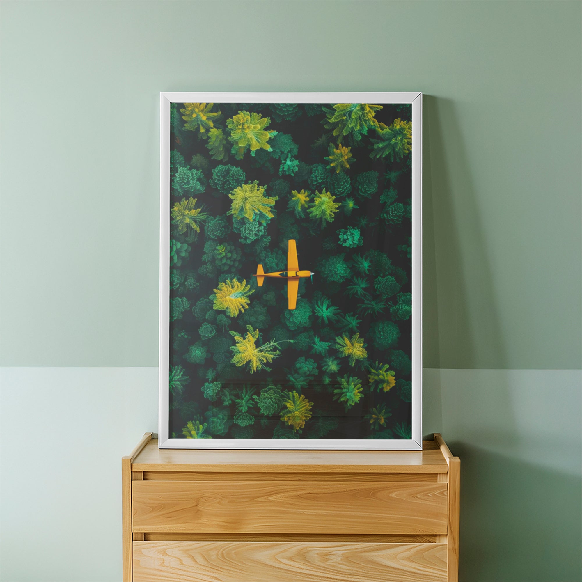 Leafy Calm Wall Art (CS38)