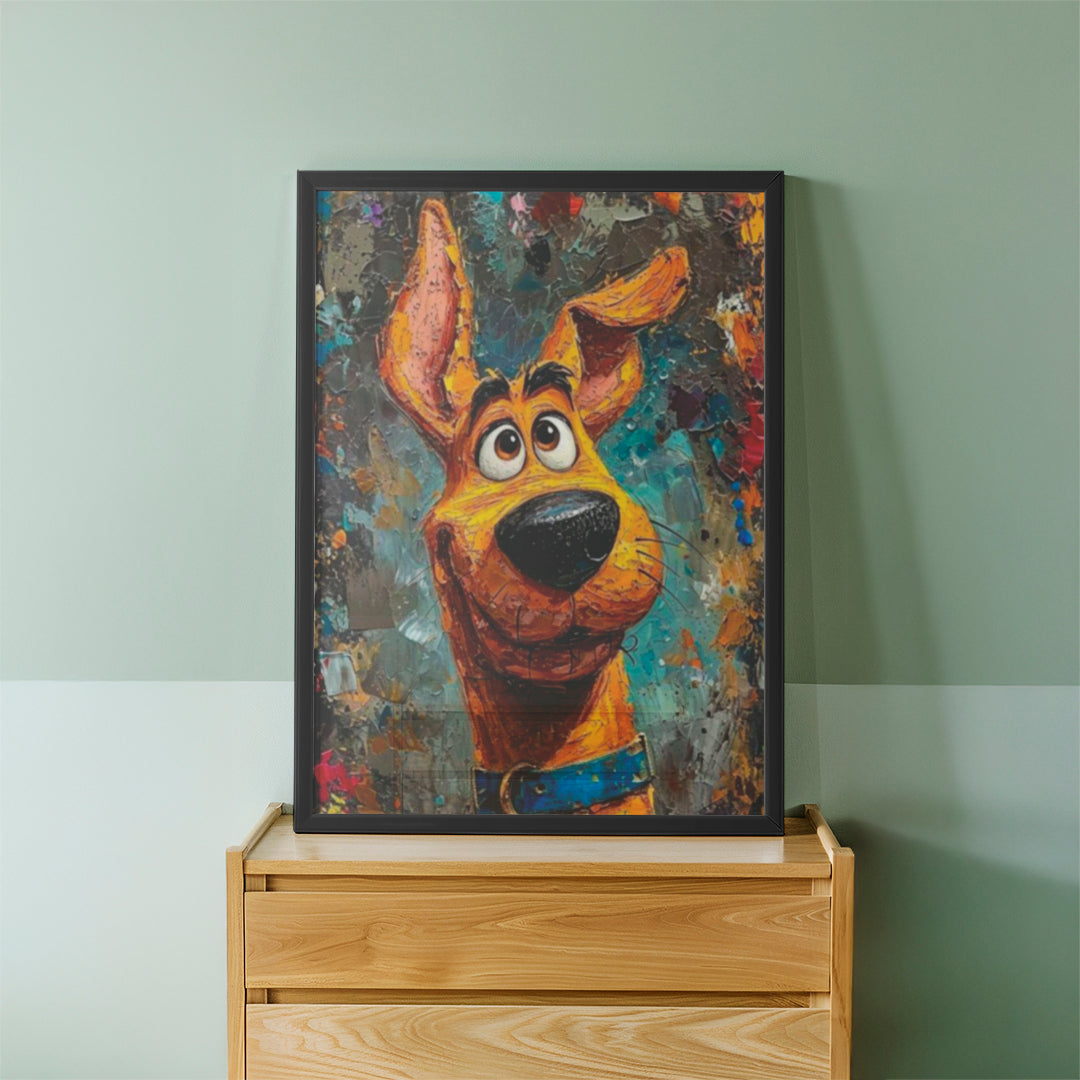 Joyful Dog Art Wall Frame (CS4)