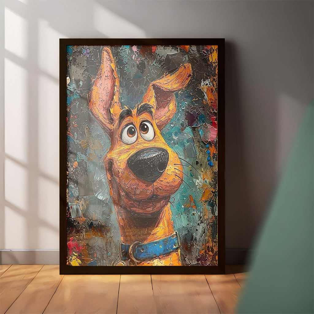 Joyful Dog Art Wall Frame (CS4)