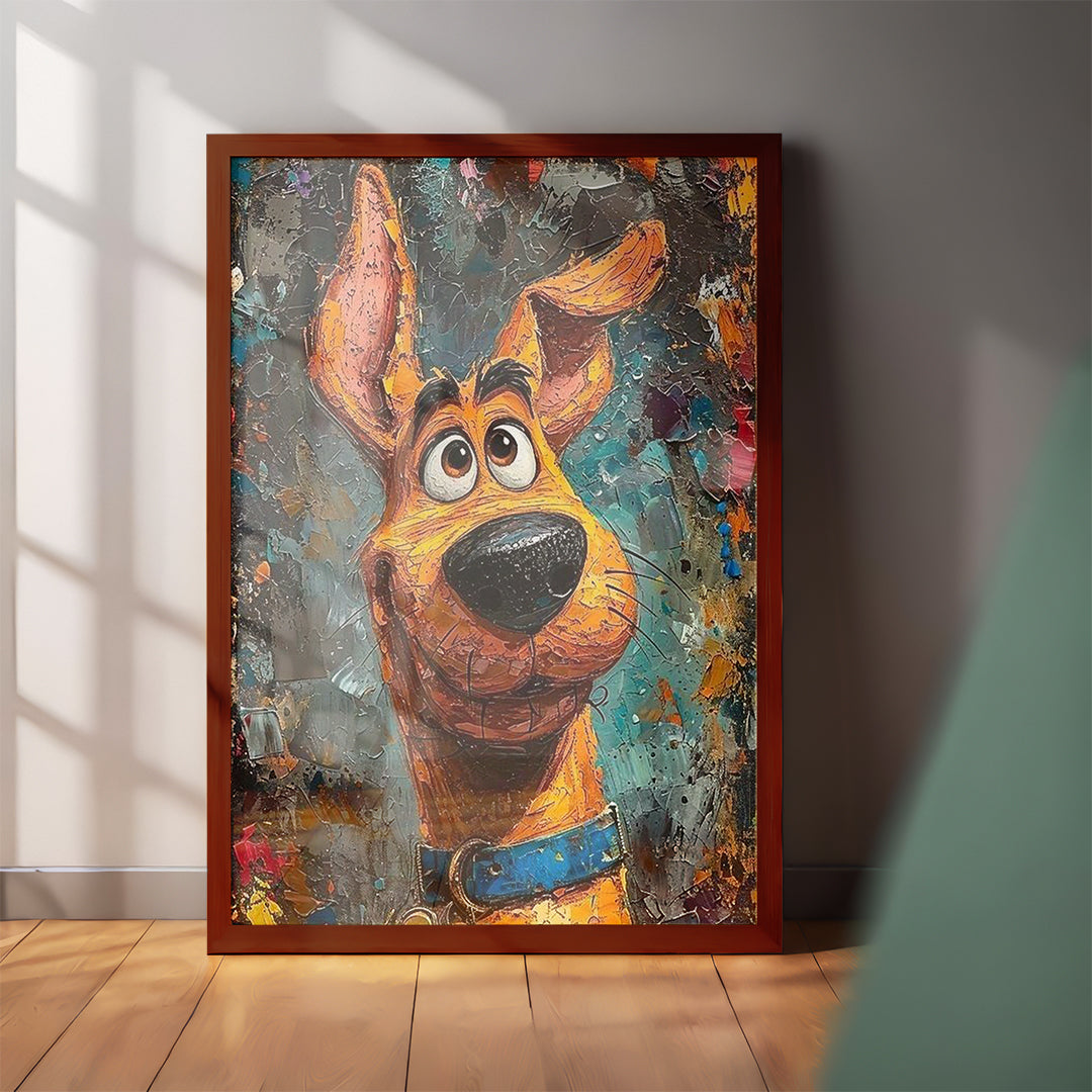 Joyful Dog Art Wall Frame (CS4)