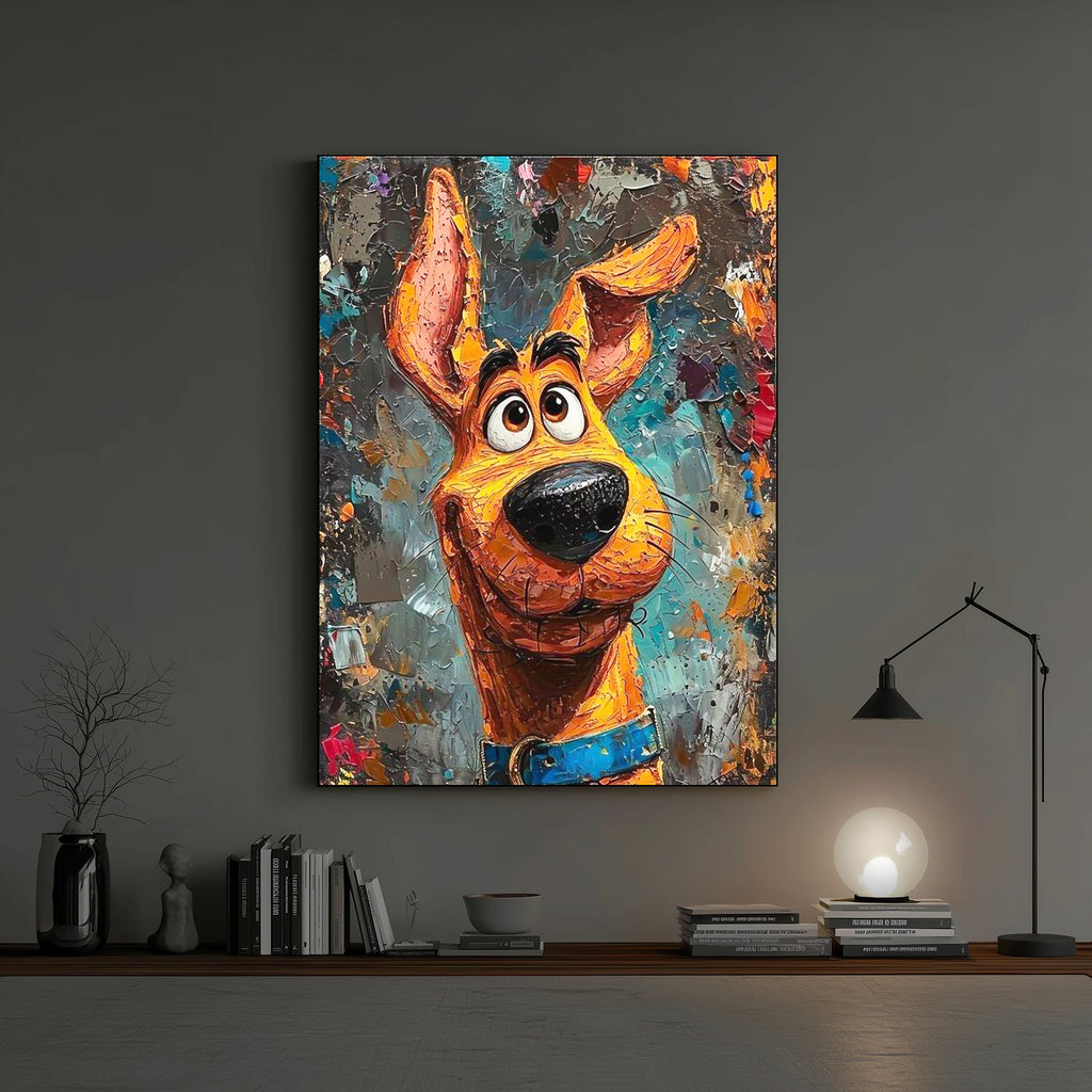 Joyful Dog Art Wall Frame (CS4)