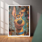 Joyful Dog Art Wall Frame (CS4)
