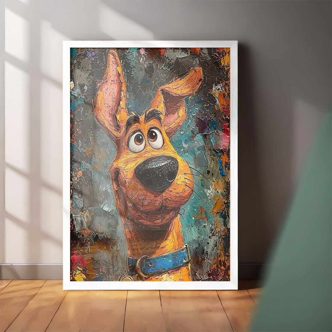 Joyful Dog Art Wall Frame (CS4)