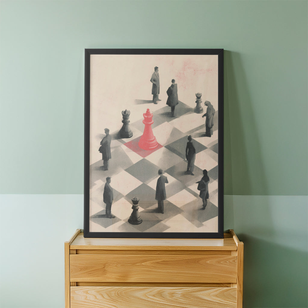 Modern Chess Vibes Casual Frame (CS42)