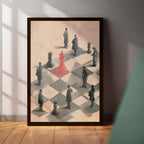 Modern Chess Vibes Casual Frame (CS42)