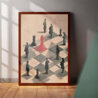 Modern Chess Vibes Casual Frame (CS42)