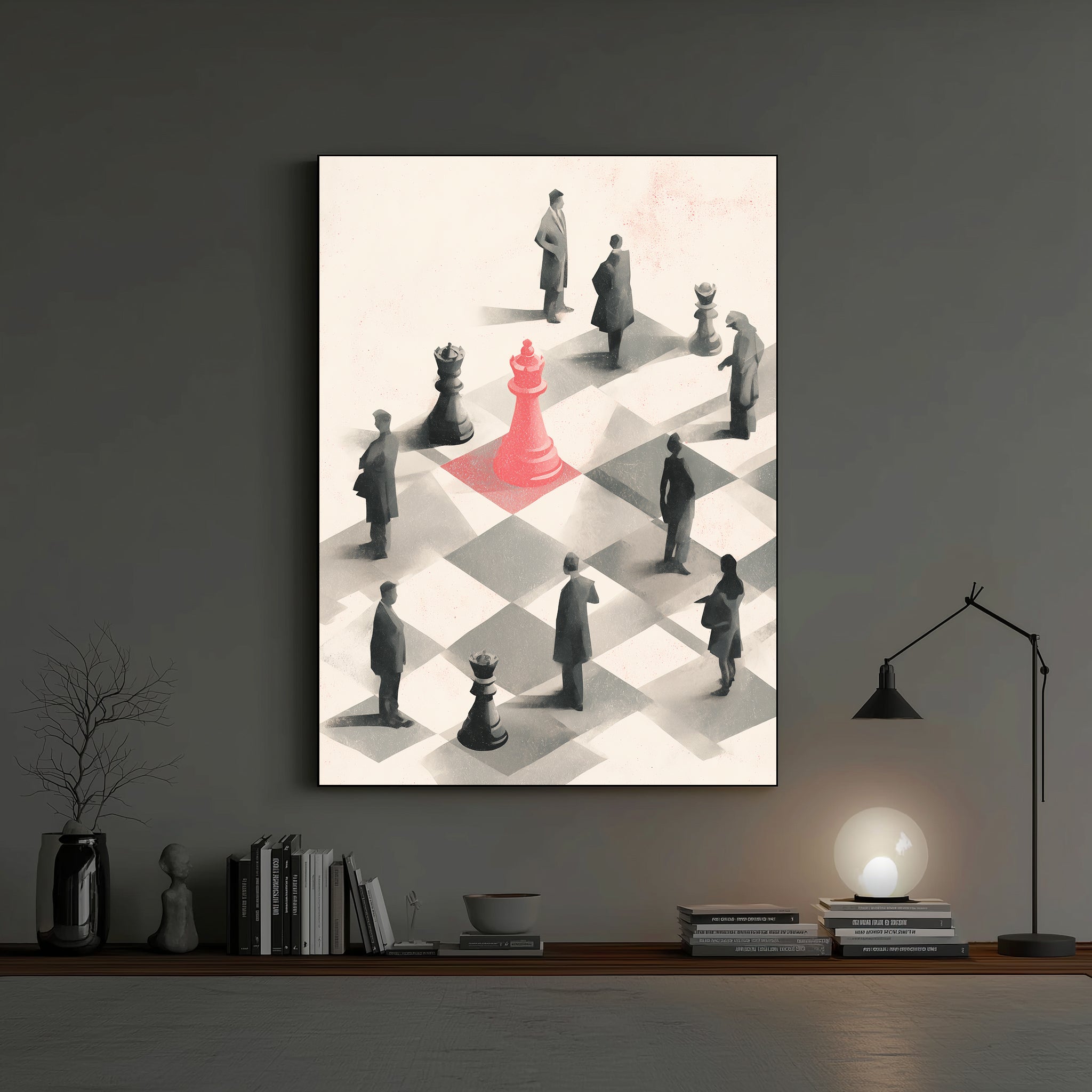 Modern Chess Vibes Casual Frame (CS42)
