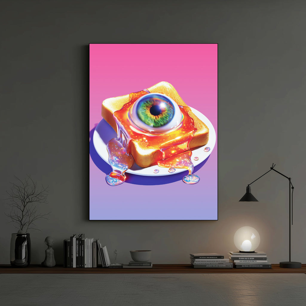 Retro Lens Pop Art Frame (CS43)