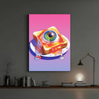 Retro Lens Pop Art Frame (CS43)