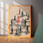 Modern Chess Vibes Casual Frame (CS42)