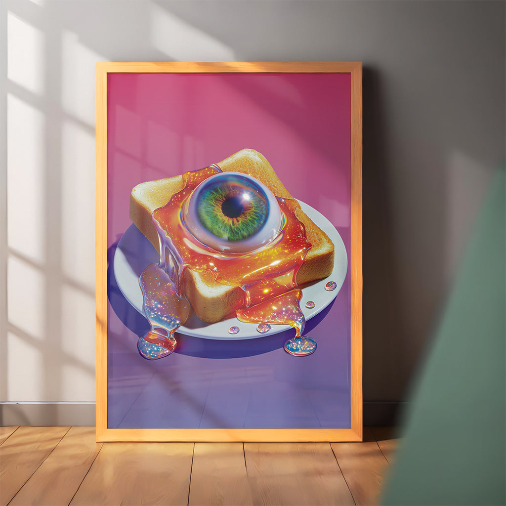 Retro Lens Pop Art Frame (CS43)