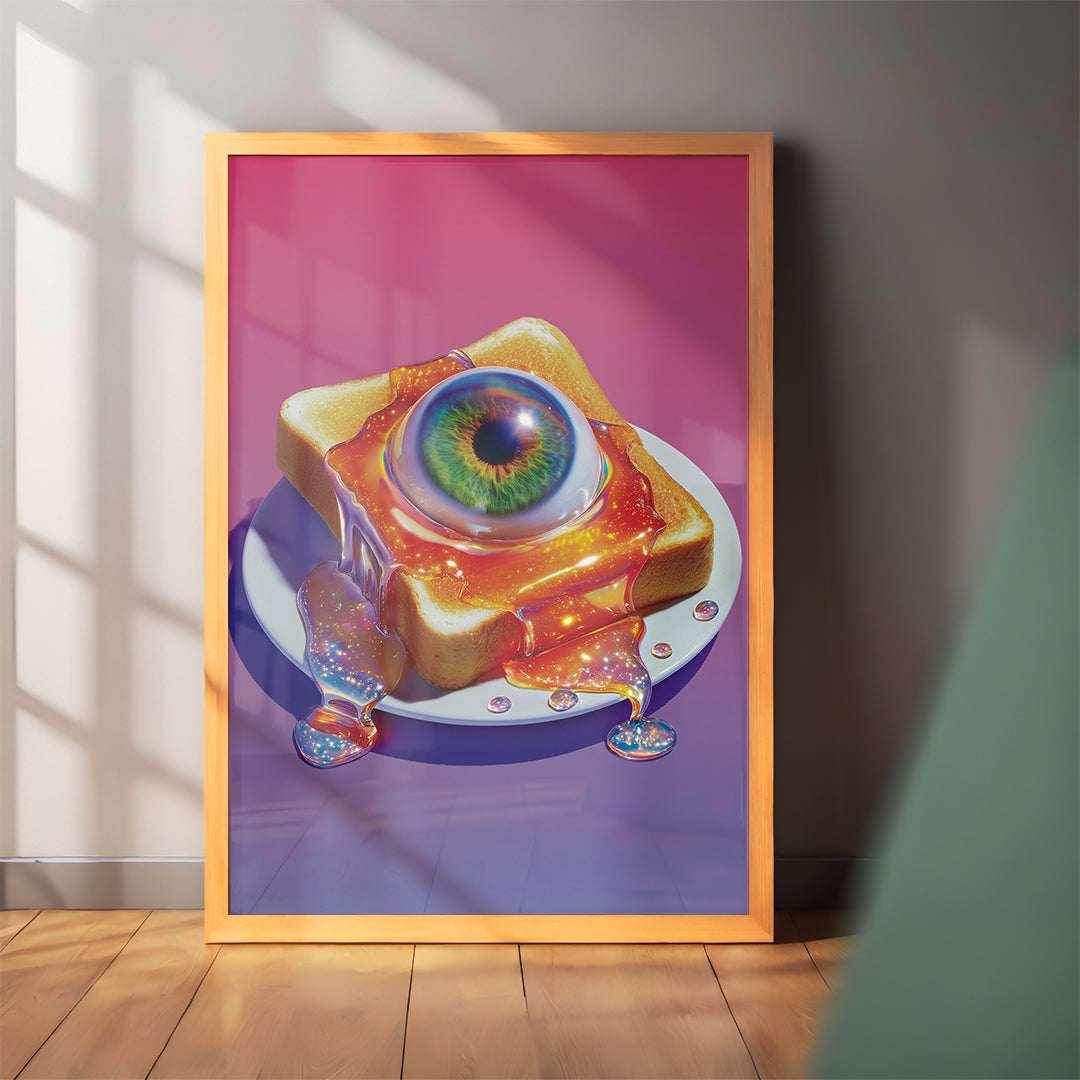 Retro Lens Pop Art Frame (CS43)