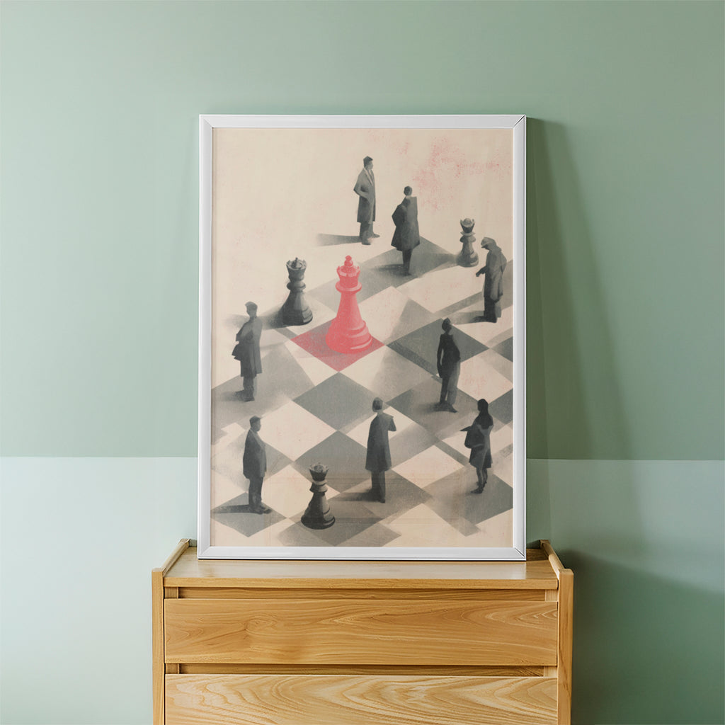 Modern Chess Vibes Casual Frame (CS42)