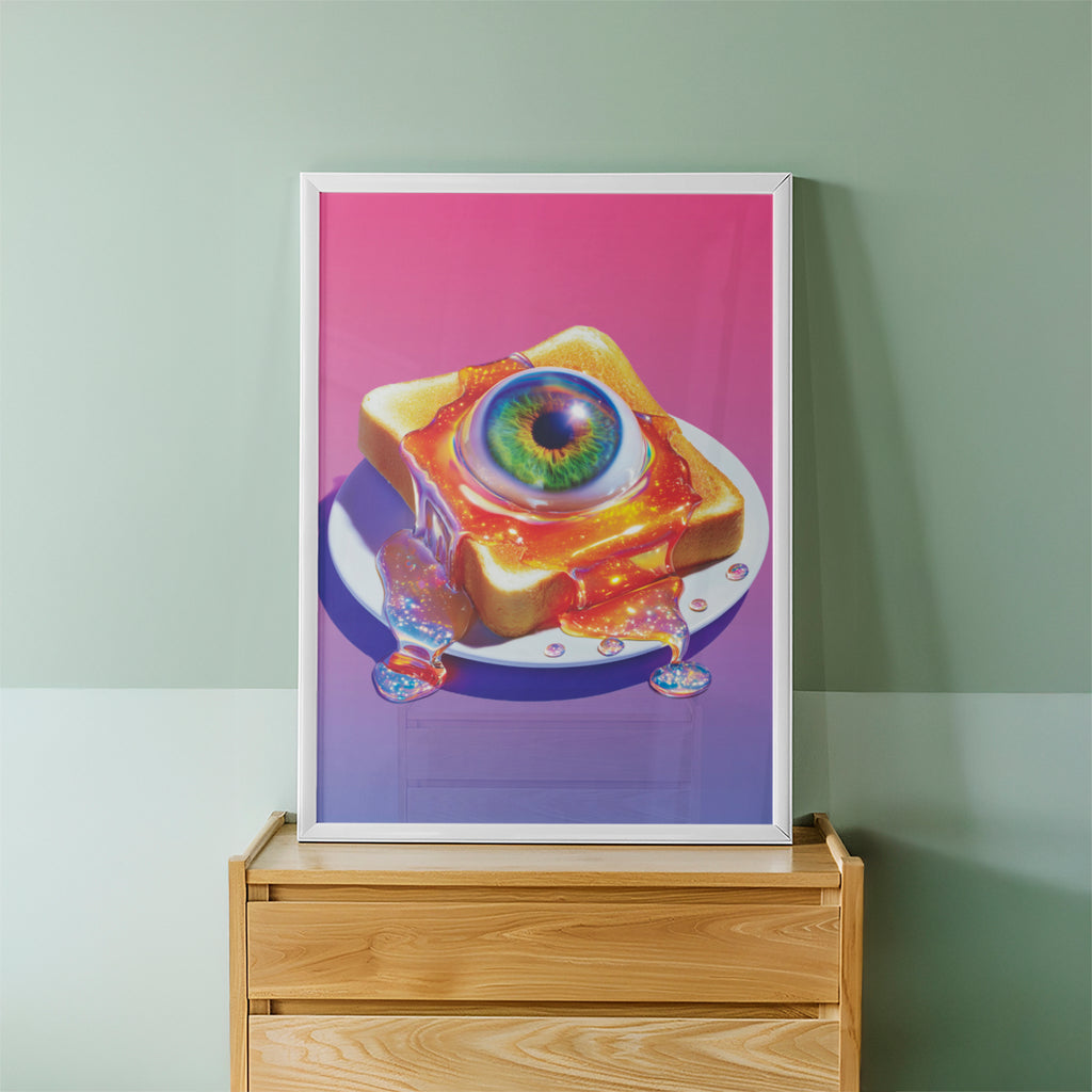Retro Lens Pop Art Frame (CS43)