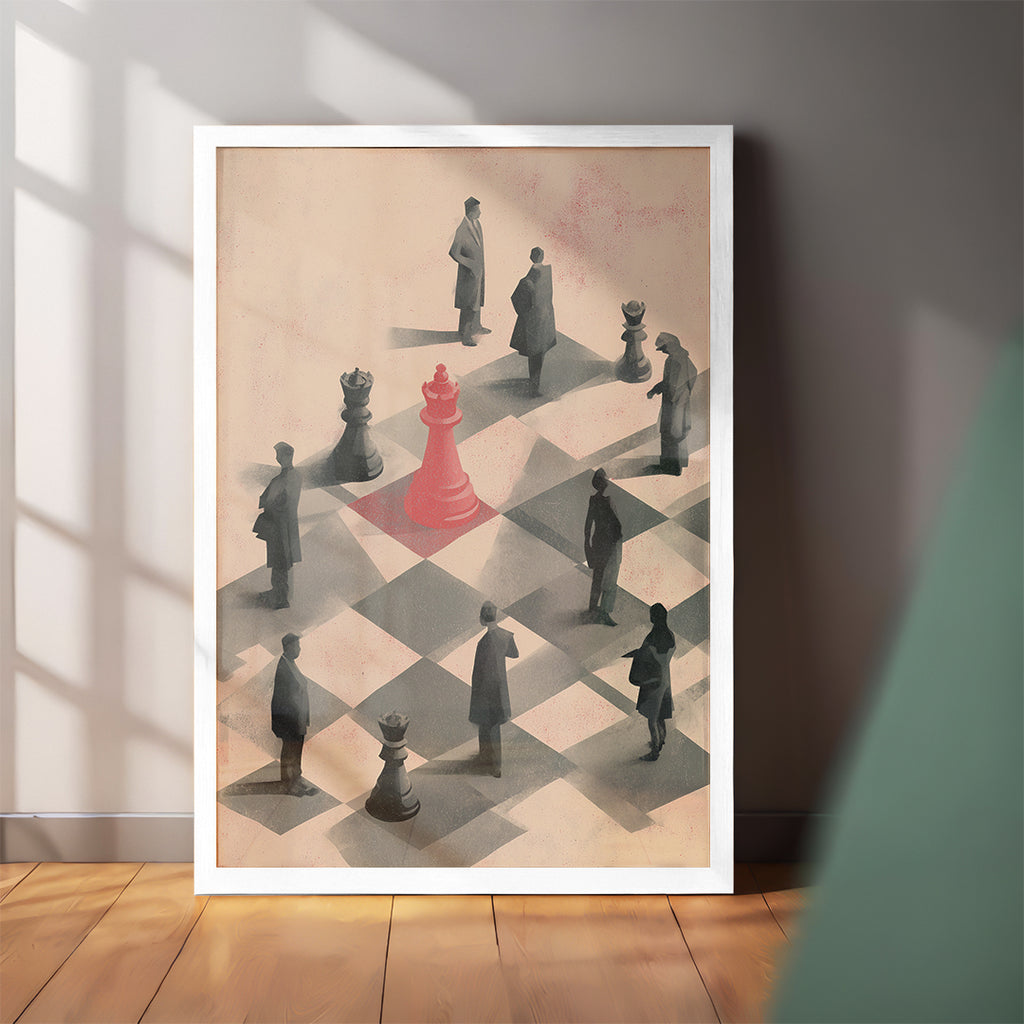 Modern Chess Vibes Casual Frame (CS42)