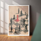 Modern Chess Vibes Casual Frame (CS42)