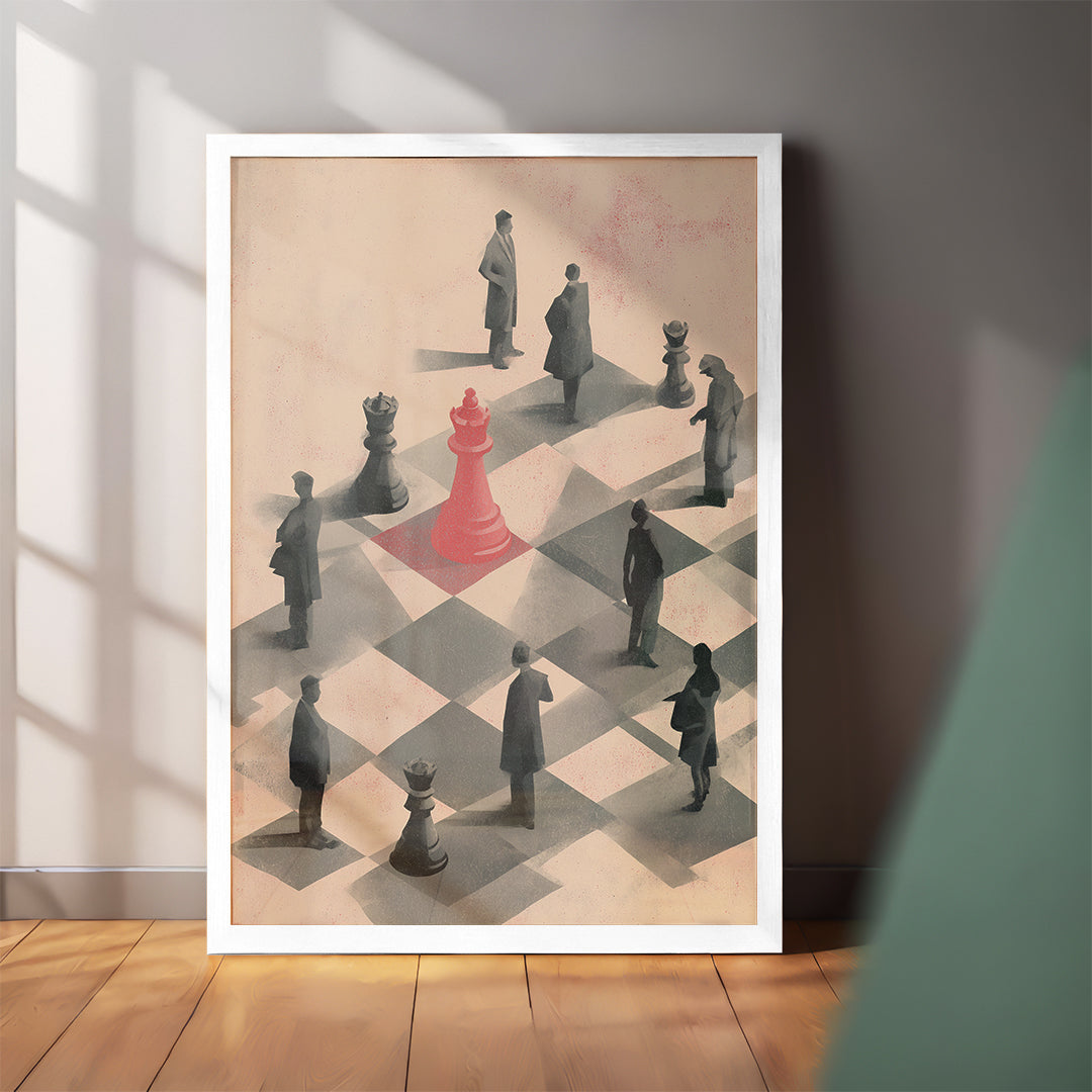 Modern Chess Vibes Casual Frame (CS42)