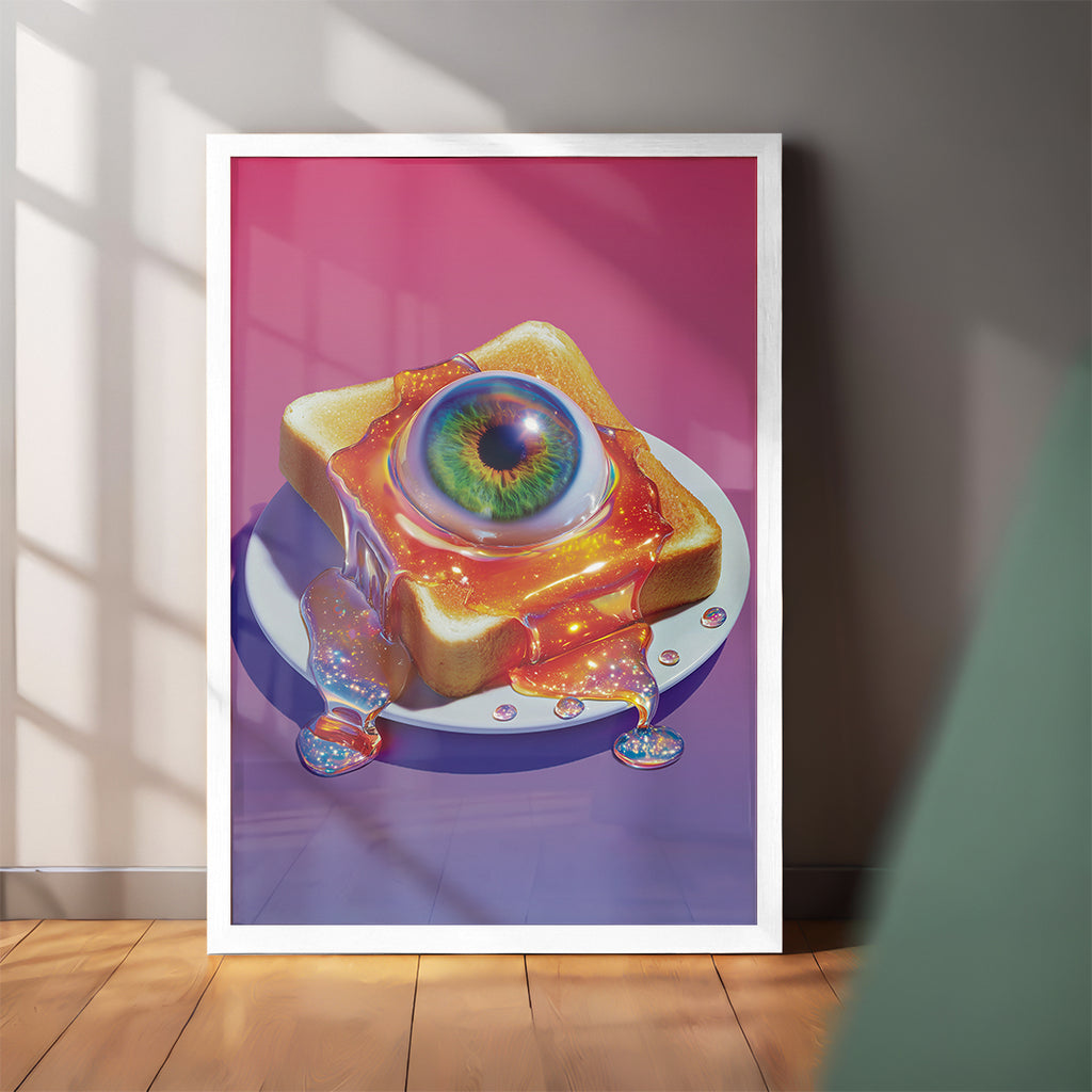 Retro Lens Pop Art Frame (CS43)