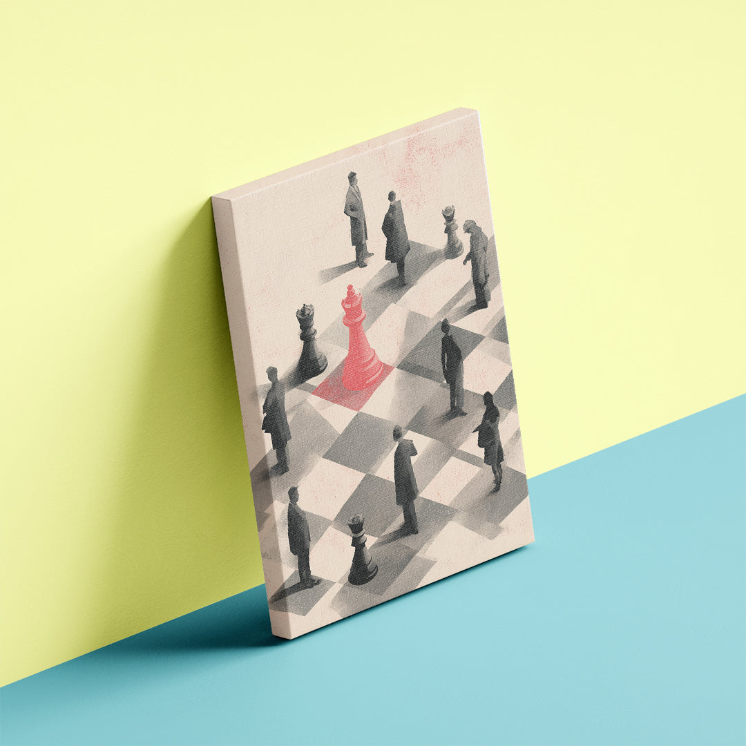 Modern Chess Vibes Casual Frame (CS42)