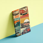 Vintage Auto Posters Wall Art (CS44)