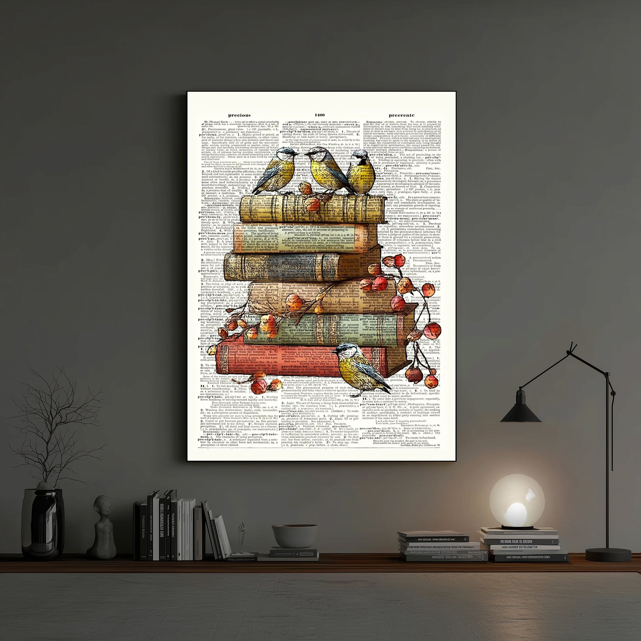 Knowledge Tower Wall Art (CS45)