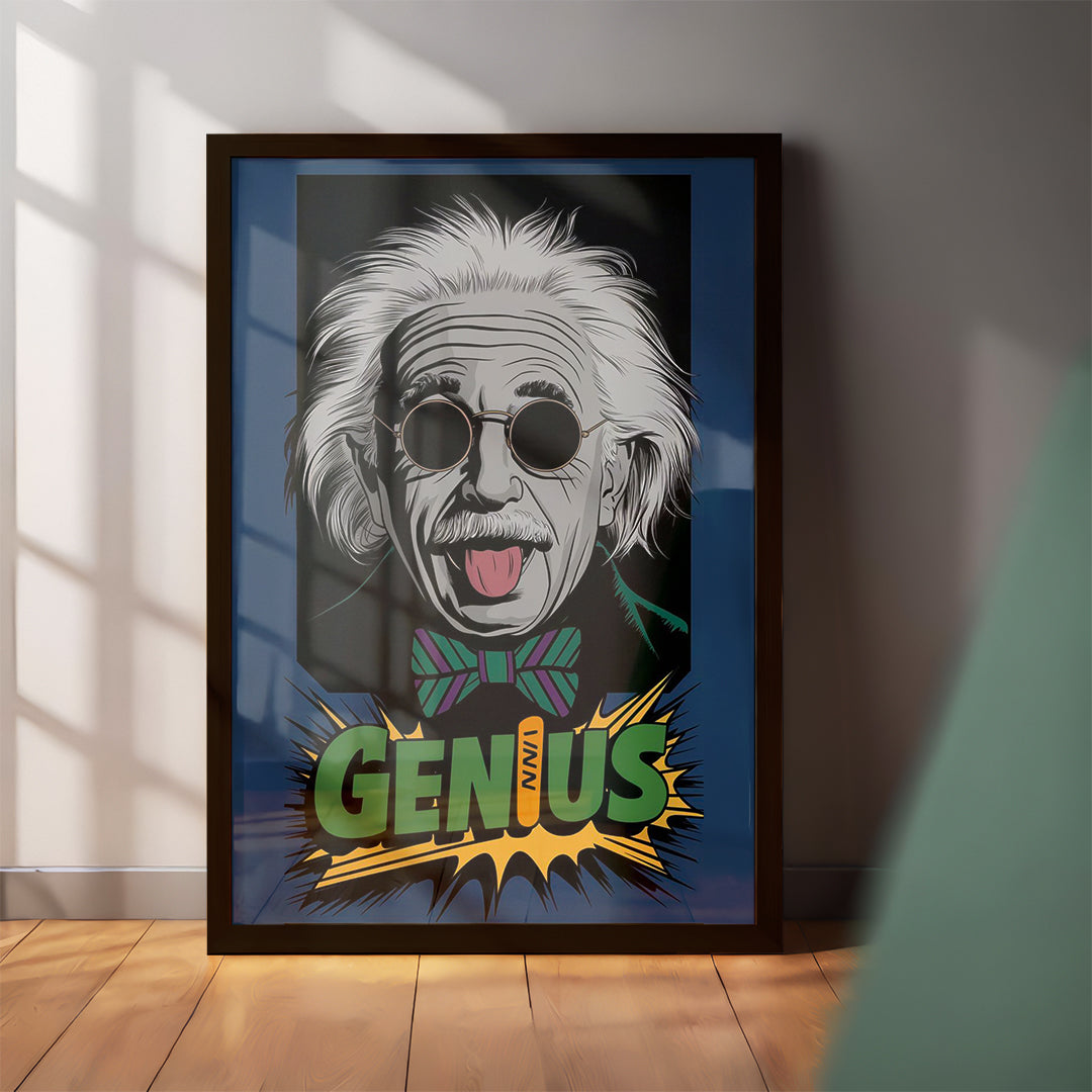 Iconic Genius Pop Art (CS46)