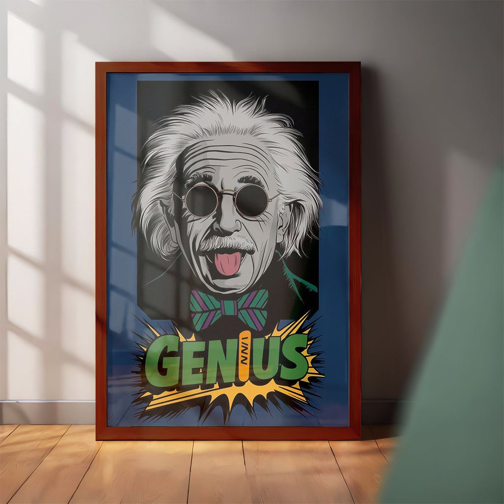 Iconic Genius Pop Art (CS46)
