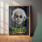 Iconic Genius Pop Art (CS46)