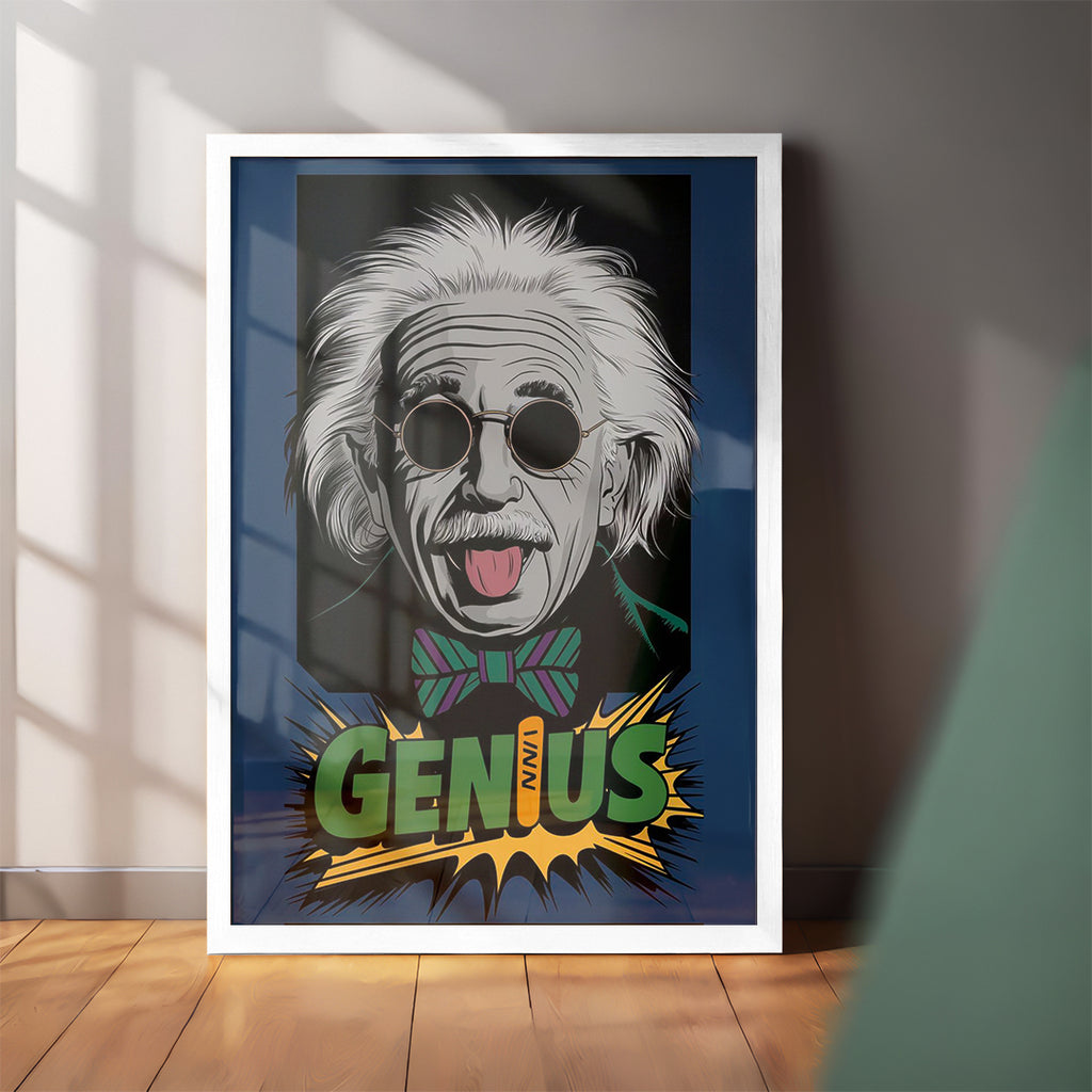 Iconic Genius Pop Art (CS46)