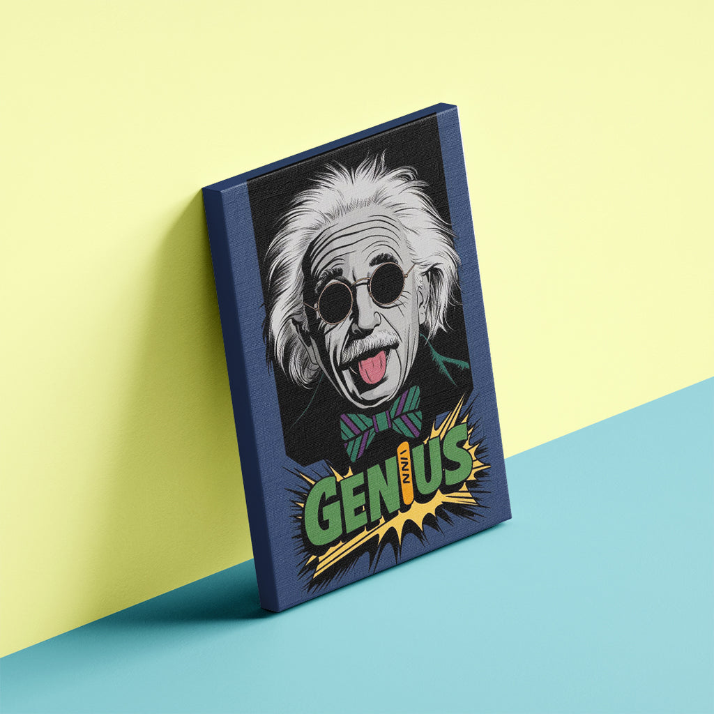 Iconic Genius Pop Art (CS46)
