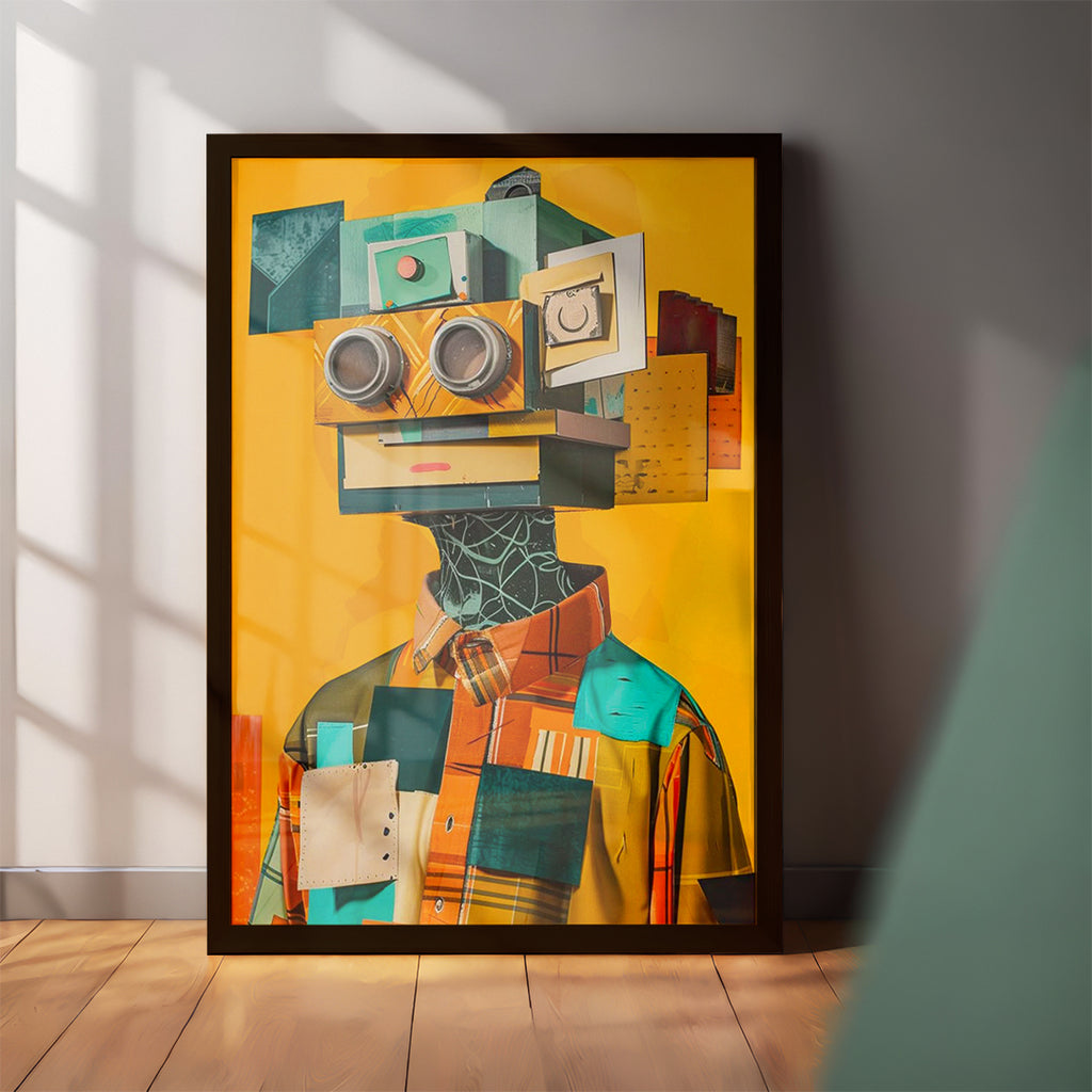 Retro Robot Wall Art (CS47)