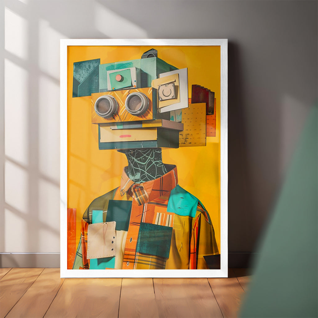 Retro Robot Wall Art (CS47)
