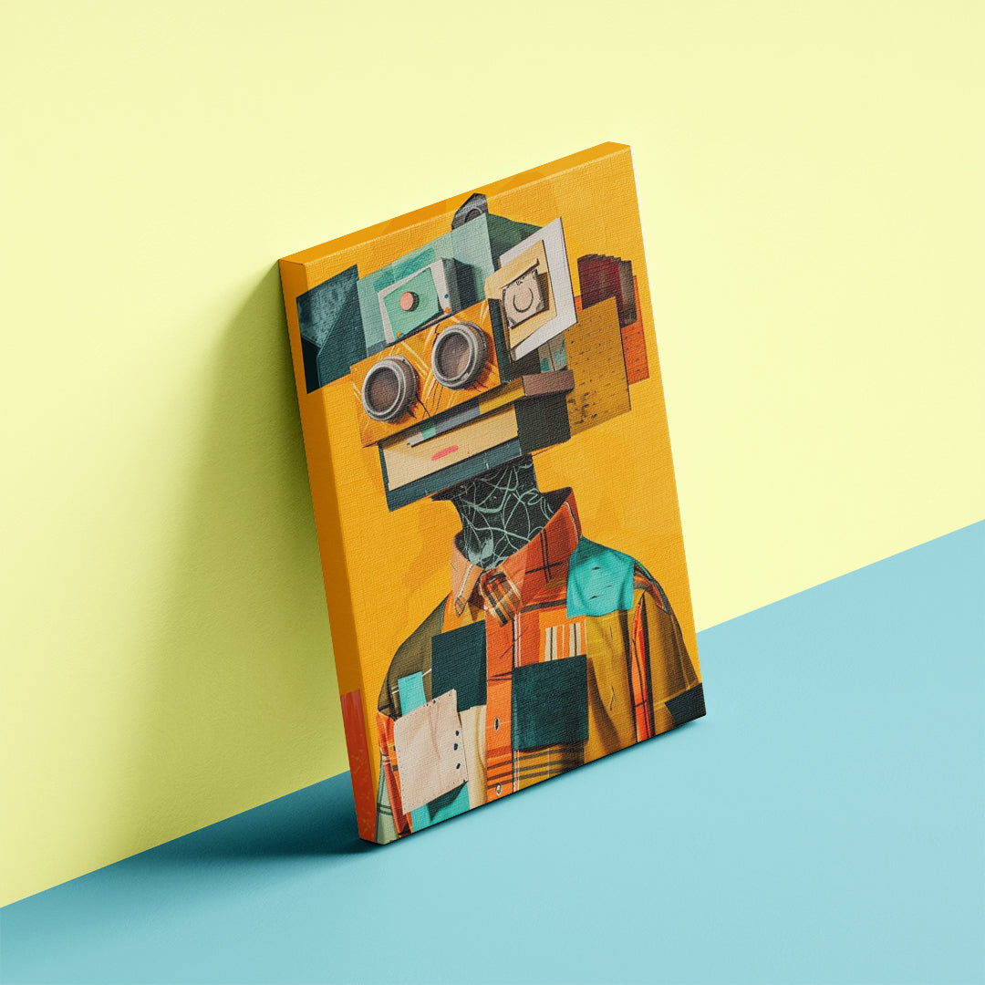 Retro Robot Wall Art (CS47)