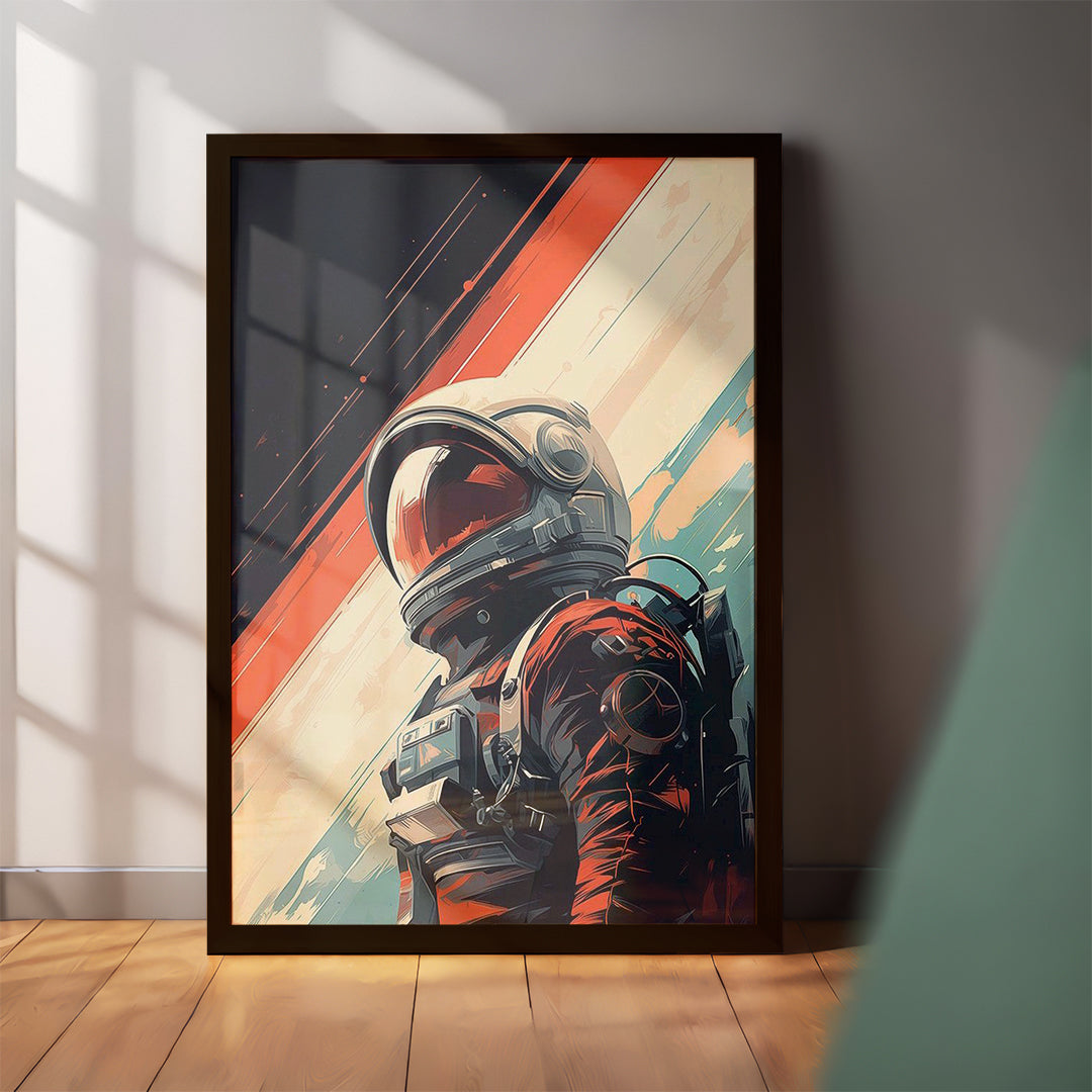 Astronaut Vision Art Wall Frame (CS6)