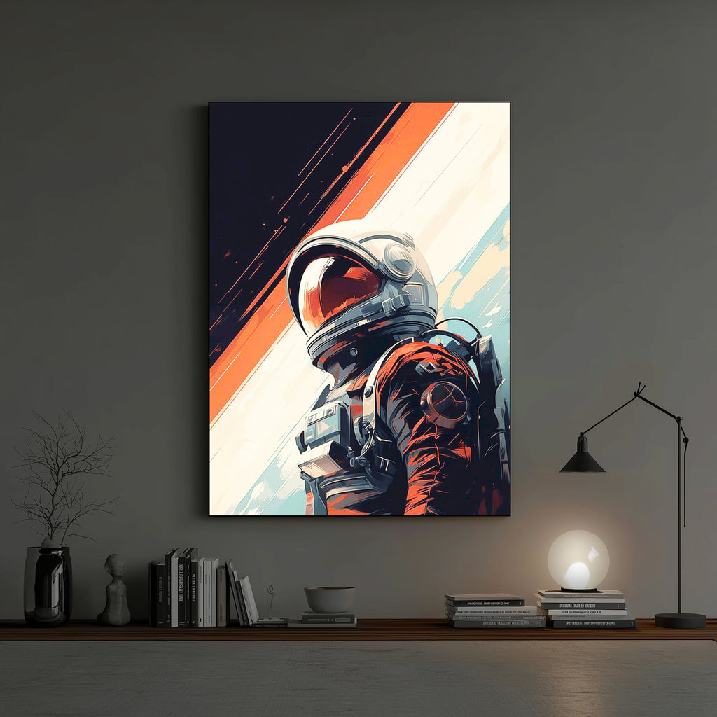 Astronaut Vision Art Wall Frame (CS6)