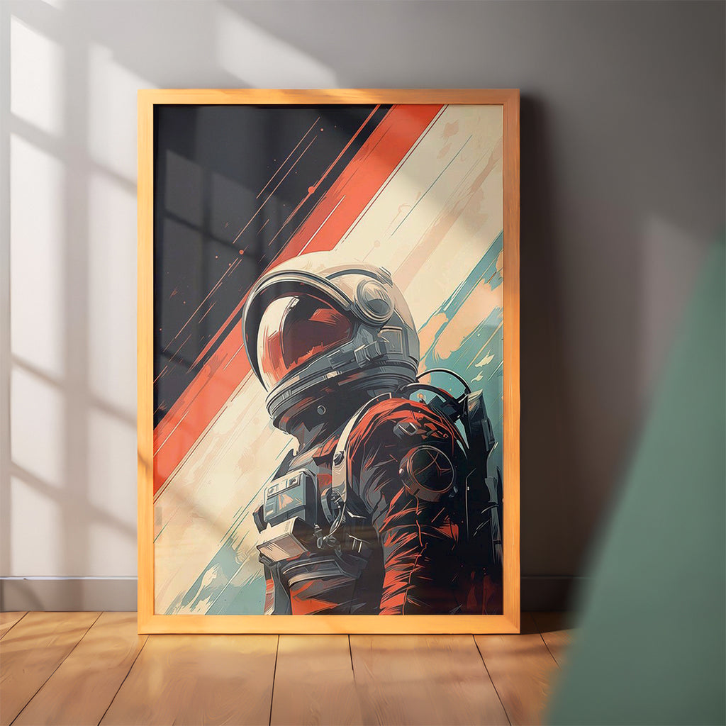 Astronaut Vision Art Wall Frame (CS6)