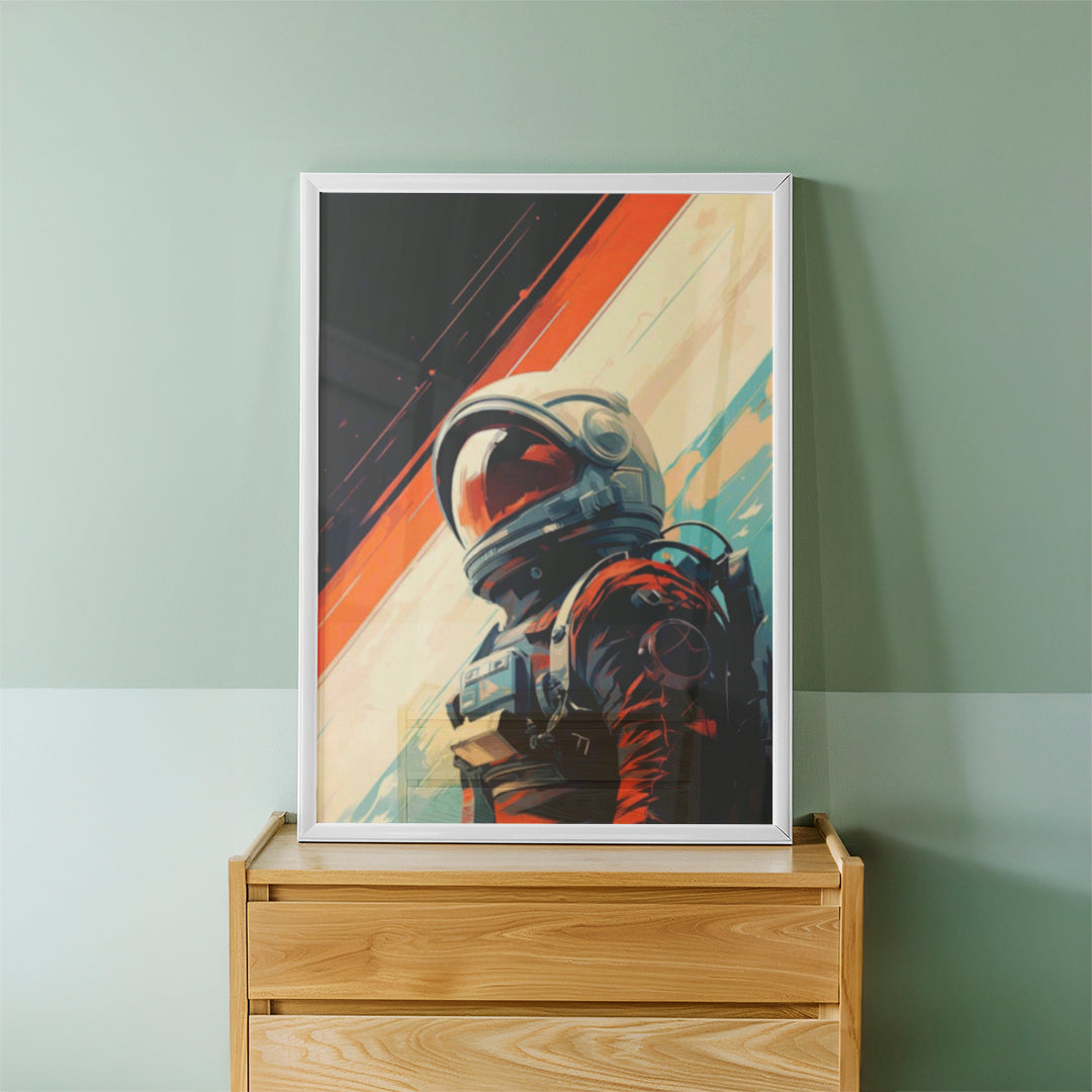 Astronaut Vision Art Wall Frame (CS6)