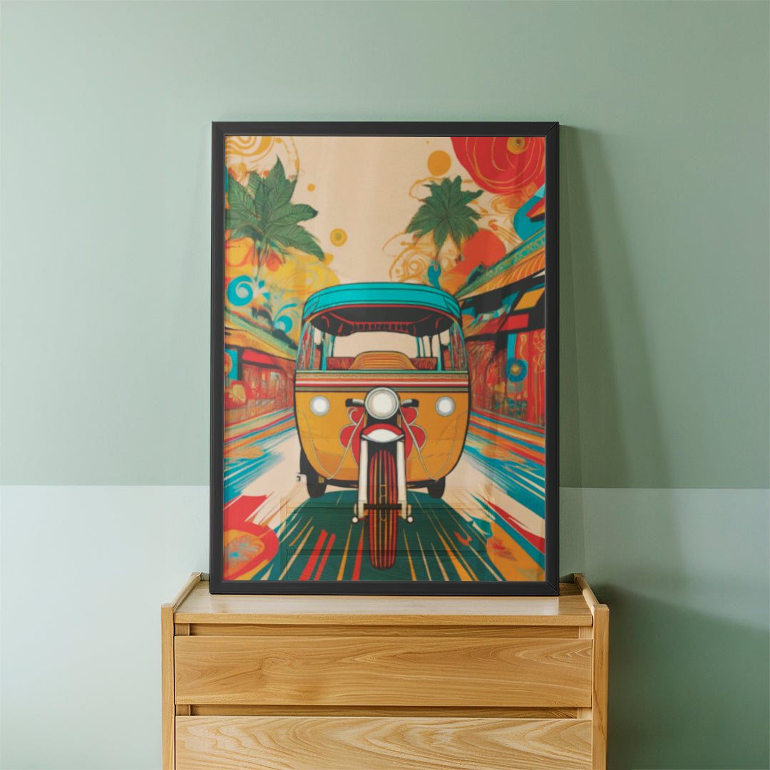 Colorful Journey Wall Art Frame (CS7)
