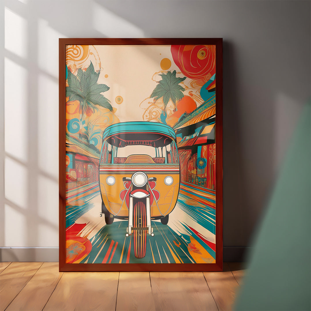 Colorful Journey Wall Art Frame (CS7)