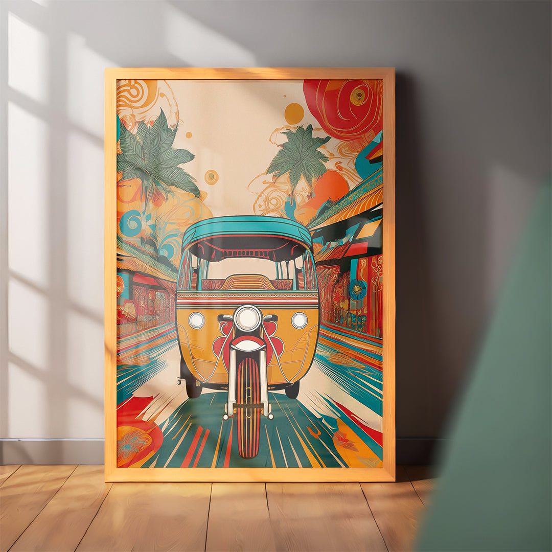 Colorful Journey Wall Art Frame (CS7)