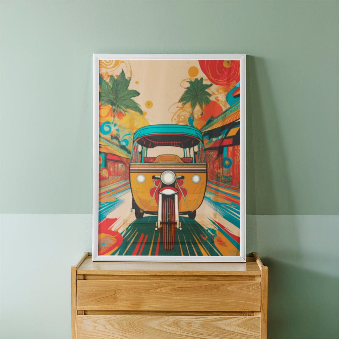 Colorful Journey Wall Art Frame (CS7)