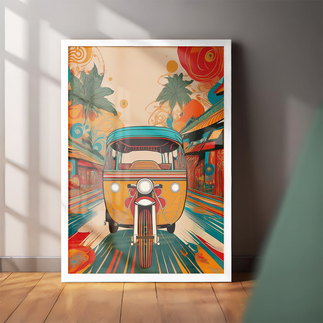 Colorful Journey Wall Art Frame (CS7)