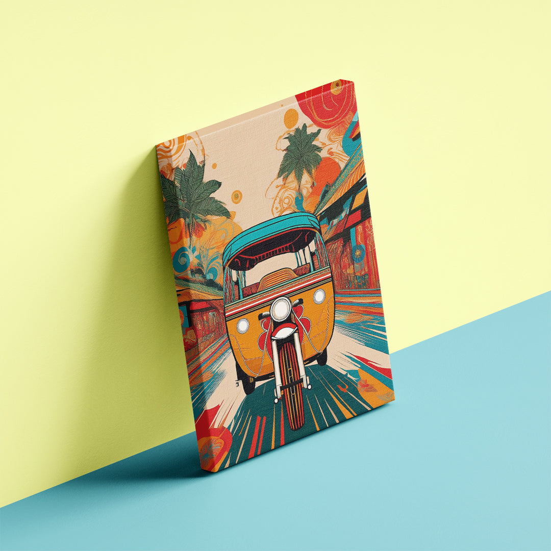 Colorful Journey Wall Art Frame (CS7)
