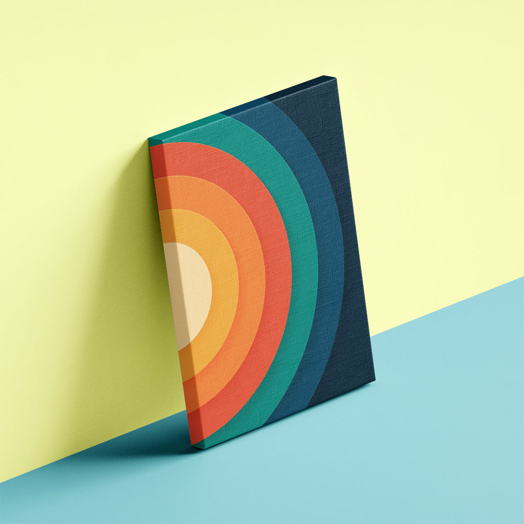 Sunset Arc Art Wall Frame (CS8)
