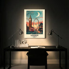London England – Vintage Travel Wall Art (CT1)