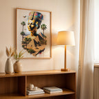 Egypt Pharaoh Queen – Modern Artistic Wall Art (CT10)