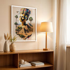 Egypt Pharaoh Queen – Modern Artistic Wall Art (CT10)