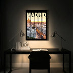 Madrid Spain – Modern Cityscape Wall Art (CT11)