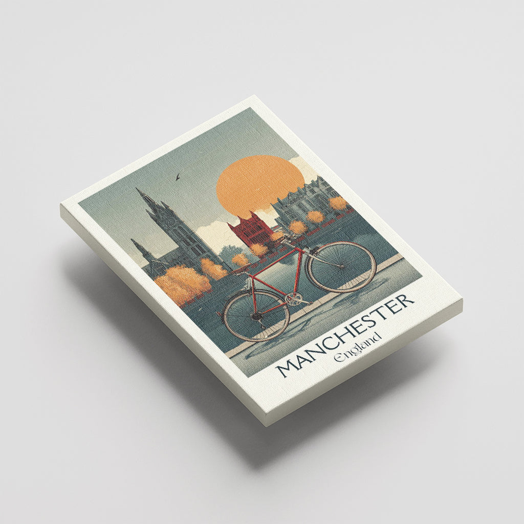 Manchester England – Vintage City Travel Wall Art (CT13)