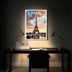 Paris France – Iconic Eiffel Tower Wall Art (CT15)